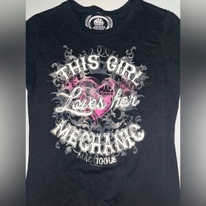 NIBag Mac Tools Mechanic Love Graphic Shirt